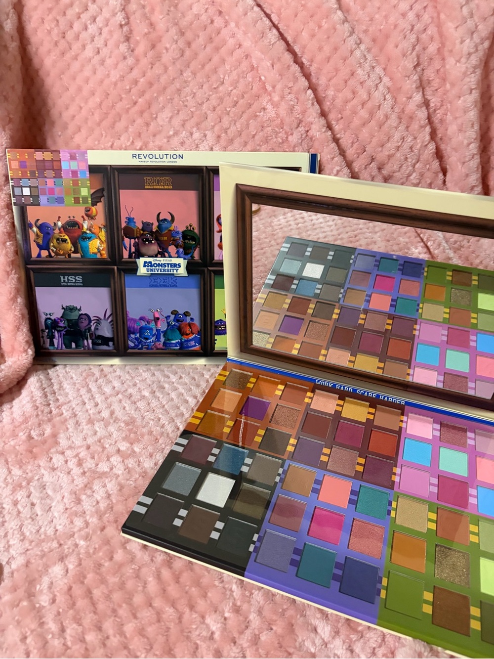 Revolution DISNEY PIXAR MONSTERS UNIVERSITY Large Eyeshadow Palette 54 Shades!